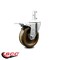 Service Caster 4 Inch High Temp Phenolic Swivel 3/4 Inch Square Stem Caster Total Lock Brake SCC-SQTTL20S414-PHSHT-34 - alternate 3